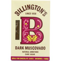 Billington's, Dark Muscovado, 10x500g