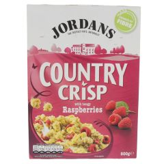 Jordan's, Country Crisp Raspb, 6x500g