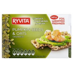 Ryvita, Pumpkin Seeds & Oats, 8x200g