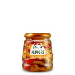 Sacla, Char Grilled Peppers, 6x290g