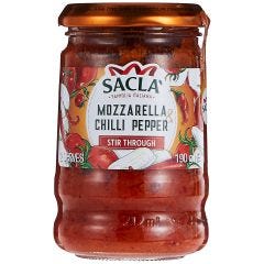 Sacla, Mozzarella & Peperoncino, 6x190g