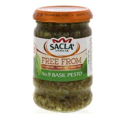 Sacla, Ff Basil Pesto, 6x190g
