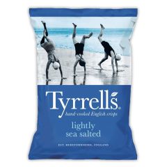 Tyrrells, Lightly Sea Salted, 24x40g