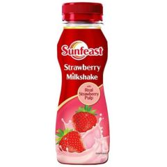 Sunfeast, Strawberry Milkshake, 24x180ml