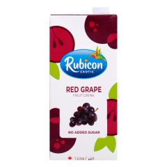 Rubicon, Red Grape Fruit Drink No Sugar Added, 12x1L