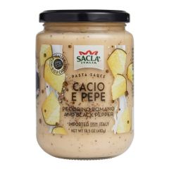 Sacla, Salsa Cacio Pepe, 12x410g