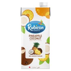 Rubicon, Pineapple & Coconut 100% Fruit Juice No Sugar Added, 12x1L