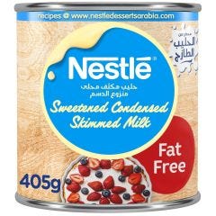 Nestle, Sweetened Condensed Milk Fat Free, 48x405g