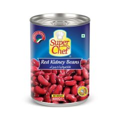 Super Chef, Beans Red Kidney, 24x400g