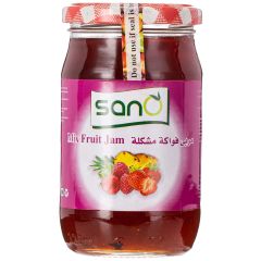 Sano, Jam Mixed Fruit Flavour, 12x370g