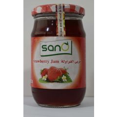 Sano, Jam Strawberry Flavour, 12x450g