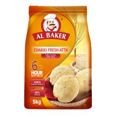 Al Baker, Flour 2 Chakki Fresh Atta, 4x5kg
