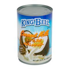 King Bell, Coconut Milk, Canned, 24x400g