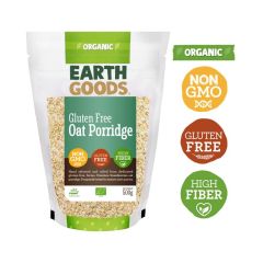 Earth Goods, Oat Porridge Gluten Free, 12x500g