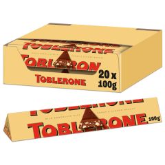 Toblerone, Milk, 4x20x100g