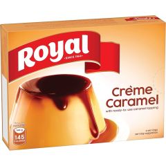 Royal, Creme Caramel, 6x12x77g