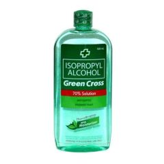 Green Cross, Isopropyl Alcohol 70% Moisturizer, 12x500ml