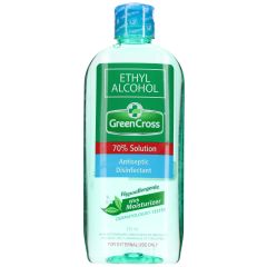 Green Cross, Ethyl Alcohol 70% W/ Moisturizer, 12x250ml