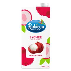 Rubicon, Lychee Juice Drink No Sugar Added, 12x1L