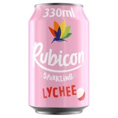 Rubicon, Lychee Sparkling, 24x330ml