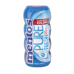 Mentos, Gum Fresh Mint Bottle, 60x24g