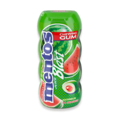 Mentos, Gum Water Melon Pkt Bottle, 60x24g