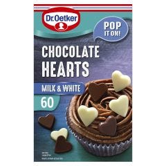 Dr. Oetker, Choco Hearts M&W 60S, 10x40g