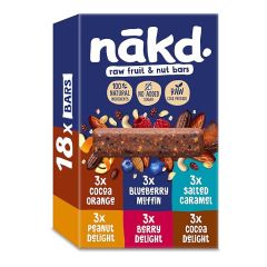Nakd, Variety Pack 35G 1X1, 18x35g