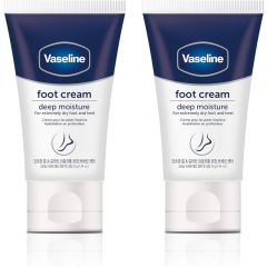 Vaseline, Foot Cream Deep Moisture, 12x55g