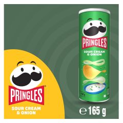 Pringles, Sour Cream & Onion, 19x165g