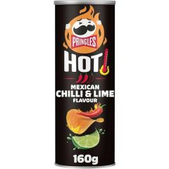 Pringles, Hot Mexican Chli/Lime, 19x160g