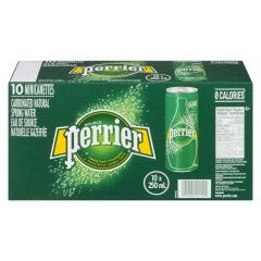 Perrier, Sparkling Water Slim Can, 3x10x250ml