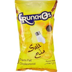 Crunchos, Chips Natural Potatoes Salt, 50x40g