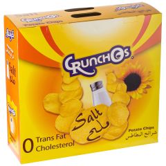 Crunchos, Chips Salted Natural Potatoes, 50x25g