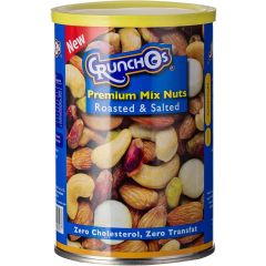 Crunchos, Premium Mix Nuts Can, 12x350g