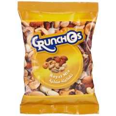 Crunchos, Royal Mix Nuts Pouch, 4x6x100g