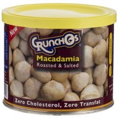Crunchos, Macadamia Salted Pouch, 4x6x100g
