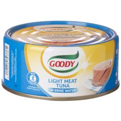 Goody, Light Meat Tuna In Brine Water, 48x160g