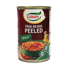 Goody, Fava Beans Peeled Spicy, 24x450g