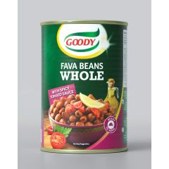 Goody, Fava Beans Whole In Spicy Tomato Sauce & Lemon, 24x450g