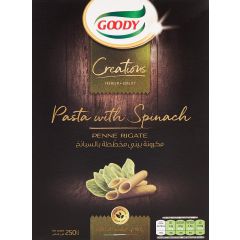 Goody, Penne Rigate With Spinach, 6x250g