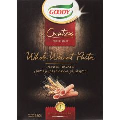 Goody, Penne Rigate With Whole Wheat, 6x250g