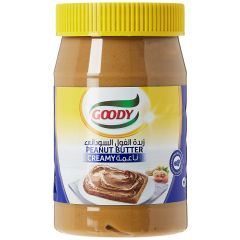 Goody, Creamy Peanut Butter Natural Without Sugar, 12x510g