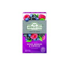 Ahmad Tea, Mixed Berries & Hibiscus Alu Tea Bags, 6x20x2g