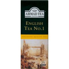 Ahmad Tea, English Tea No.1 Tagged Tea Bags, 24x25x2g