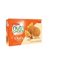 Britannia, Nutri Choice Oats Orange, 8x6x75g