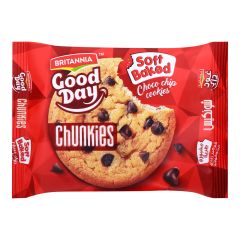 Britannia, Soft Chocochip Cookies, 12x8x28g