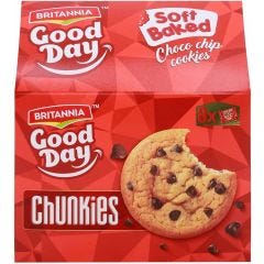 Britannia, Soft Db Chocochip Cookies, 12x8x28g