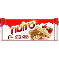 Nutro, Wafer Strawberry, 24x75g