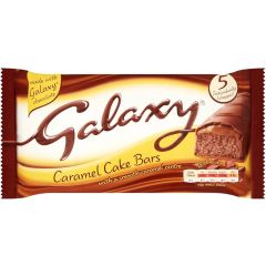 Galaxy, Caramel Cake Bars, 12x5x140g